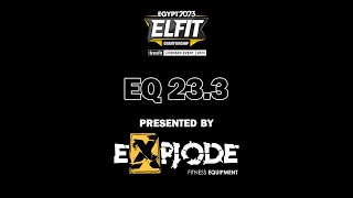 ELFIT CrossFit®️ Championship 2023 Online Qualifiers EQ23.3