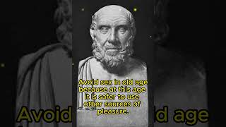 Hippocrates' Shocking Revelation: Avoid Sex in Old Age.