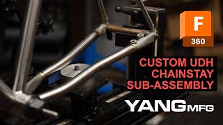 F360: Engineering A Gravel UDH Chainstay Sub Assembly