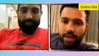 Mohammad Shami and Rohit Sharma video call | shami took 7 wickets / shami tried suside 3 times