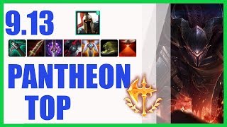 Pantheon Top Ranked Challenger Build 9.13 - KR Challenger