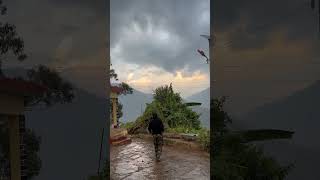 Enjoying mountains and nature beauty #mountains #pahad #pahadi #ytshorts #tranding