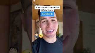 American Goes to Europe🤯🤣