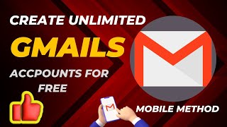 How to create UNLIMITED GMAIL ACCOUNTS without phone number Verification!💯🥳