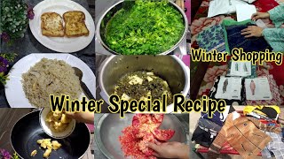 Winter Special Gur Wale Chawal |Online Shopping 🛍️from Sapphire & Mor Bagh |Sardiyon k Kaprey Nikale