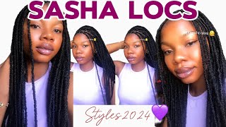 10 Gorgeous Sasha Loc Styles