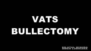 VATS Bullectomy