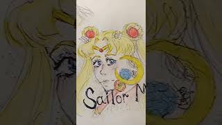 Sailor Moon 🌙 #drawing #рисование #сейлормун #фанарт