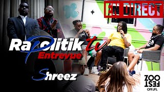 Shreez au Zoofest / Entrevue \ Rapolitik TV