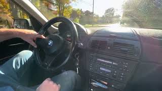 BMW X3 M sport 6-speed Short drive