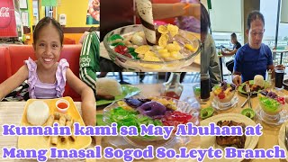 🇵🇭Pinas Vacation 2024|KUMAIN KAMI SA MAY ABUHAN AT MANG INASAL SA SOGOD SO.LEYTE BRANCH|Lucy Pagalan