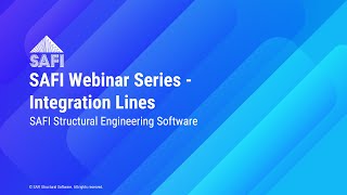 SAFI Webinar Series - Integration Lines