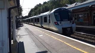 Class 717 Leaving Hertford North Station