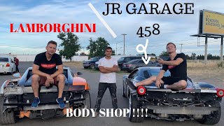 JR GARAGE 458/ LAMBORGHINI BODY SHOP (VIDEO #7)