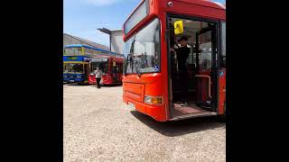 Ex Plymouth CityBus Dart 63 Coming out