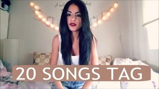 20 SONGS TAG || ¿QUE MUSICA ESCUCHO? || Yudianela