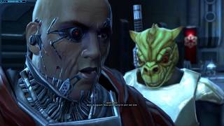 SWTOR Male Rattataki Sith Assassin, dark side class storyline, ch1, pt13.