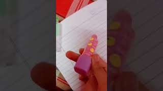 beautiful. pencil and erasers #shorts #subscribe #viral 💝😍💞