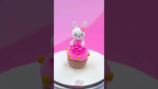 Tiny Rabbit cake #shorts #tinycake #rabbit