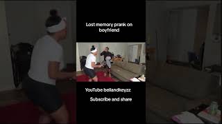 Lost memory #comedy #funny #prank #shorts #bellandkeyzz #ourchannel #prankviral #couplegoals #love