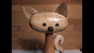 Gatto di legno - Wooden cat