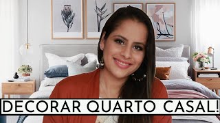 Elementos  Essenciais para Quartos de Casal! | Por Maryane Nunes