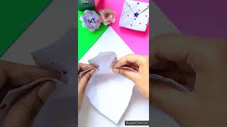 Easy origami gift bag 🛍️ | #shorts #papercrafting #newlyartandcraft