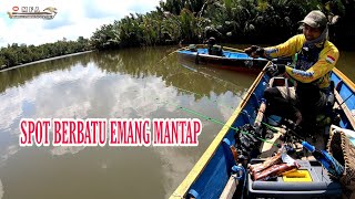 Mancing Udang Satu Spot aja lumayan hasilnya @MandauTV #shrimpfishing #mancingudang