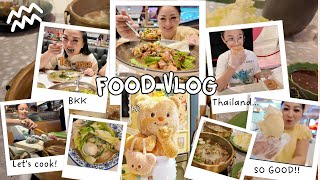 Full FOOD VLOG DAY *Mini Restaurant Mukbang BKK Thailand VLog #6 | JustSissi