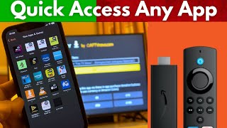 Firestick TV quick access any app with one single click #firestick #amazon #firestickhack