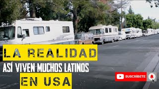 Así es como viven muchos inmigrantes latinos en California🇺🇸🇺🇸