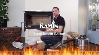 Kaminkassette - Bereit für den Sommer - Der Kamindoktor