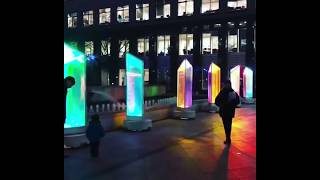 WINTER LIGHTS AT CANARY WHARF 2019