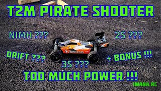 Une Voiture RC pour débuter à moins de 230€ ! - T2M Pirate Shooter