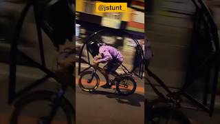 Insane BMX Rolling Stunt! #shorts #bikelife