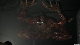 Killing 3 lickers in RE2 Remake on PC | Warning graphic. also spoilers.