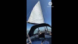 Short sail out into pennyhole bay #westerlydiscus #sailing#felixstowe #boats #boating#harwich#sail