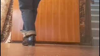 Waltz Clog step #1: The Lazy step - with music