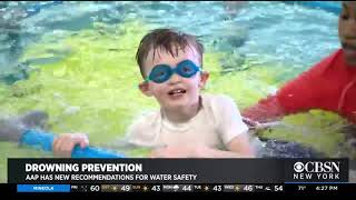 Goldfish Swim School - Drowning Prevention on CBSN New York