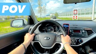 Kia Picanto 1.0 CVVT 69HP POV Drive & 0-100 Acceleration (2012) 🚀