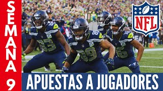 Apuestas a Jugadores en la Semana 9 de la NFL | Player Props