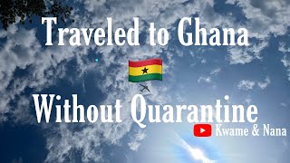 Traveled from Hungary to Ghana this summer without having to quarantine (2021 vacay)