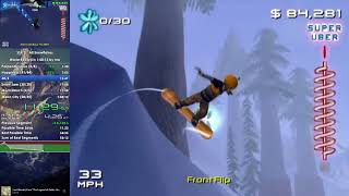 SSX 3 - All Snowflakes Speedrun [59:31] (WR) (w/ duping)