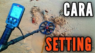 CARA SETTING Metal Detector || Minelab Equinox 800/900