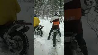 режим трактора и раскачка#мото #enduro #snoskoles #bike #rider #эндуро #moto