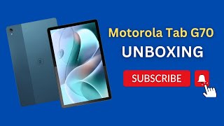 Motorola Tab G70 Unboxing | Best tablet Under 25000 #motorola #tablet #unboxing