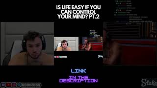 IS LIFE EASY IF YOU CAN CONTROL YOUR MIND Part 2 #shorts #andrewtate