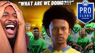 *RAGE QUIT* WE'RE NEVER WINNING A GAME 😭 | Fro Boyz United Pro Clubs Episode 1