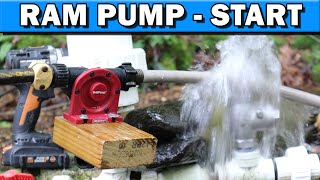 Easiest Way to Start a RAM PUMP