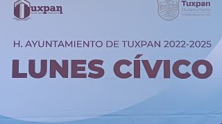 🔴 En Vivo 🎥  Lunes Cívico, Honores a la Bandera desde Tuxpan Veracruz